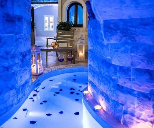 Elite Santorini 1 Bedroom Cycladic Character Private Jacuzzi Тира