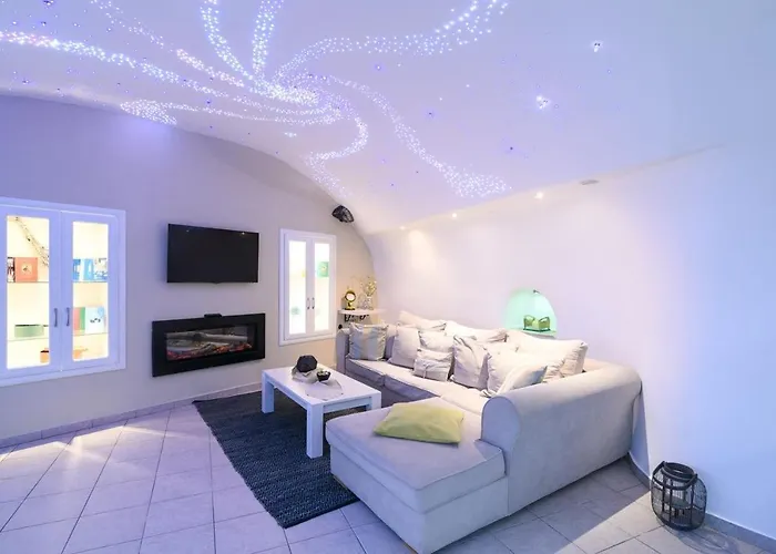 Elite Santorini 1 Bedroom Cycladic Character Private Jacuzzi Вилла Тира