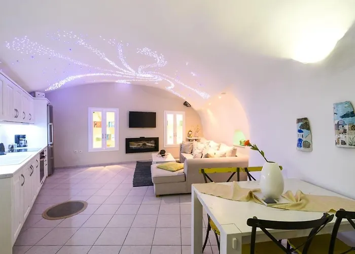 别墅 Elite Santorini 1 Bedroom Cycladic Character Private Jacuzzi 费拉